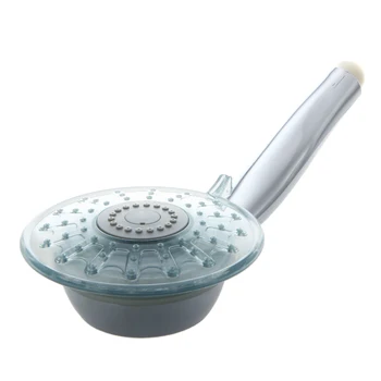 

Artichoke Pendant ABS Hand Shower Silver Color 9 LED 3 Colors Bathroom