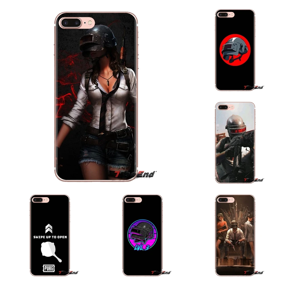 Мягкие прозрачные чехлы для Huawei G7 G8 P7 P8 P9 P10 P20 P30 Lite Mini Pro P Smart Plus 2017 2018 2019 pubg |