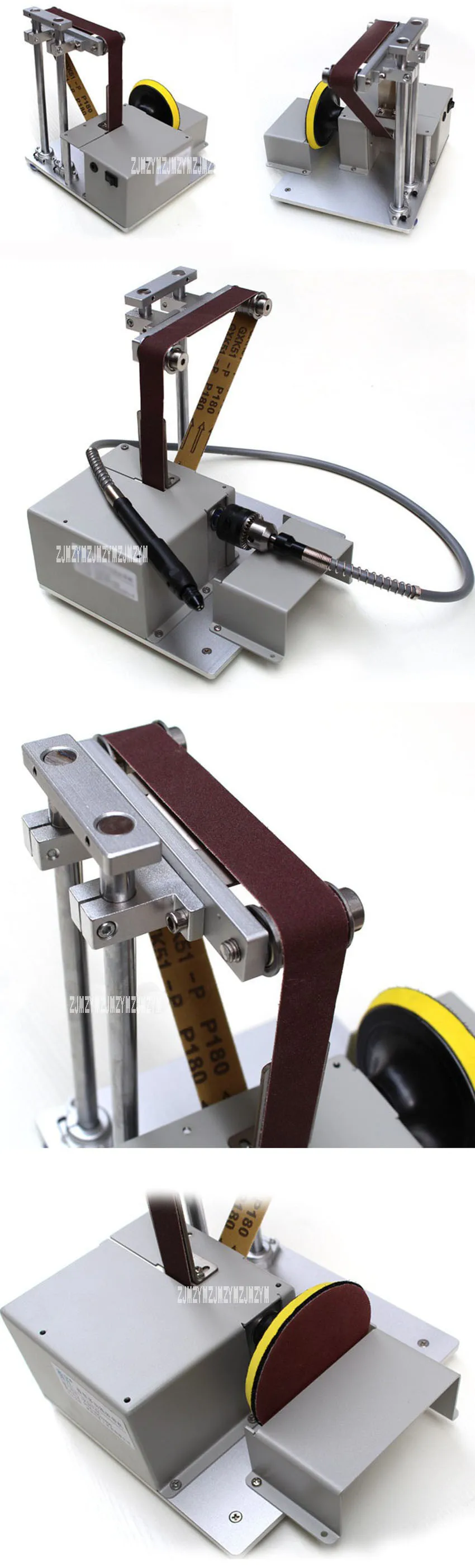 Профессиональный 5000 об/мин песочный пояс Полировочная машина портативная швейная машинка деревообрабатывающее шлифование машина 12-24 V 8A