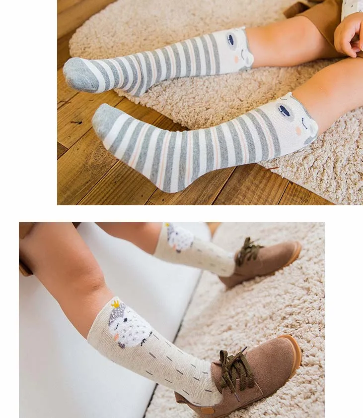 3 пар/лот, новые детские носки, гольфы для маленьких девочек, мягкие хлопковые носки для малышей, детские короткие носки с двойной иглой для детей