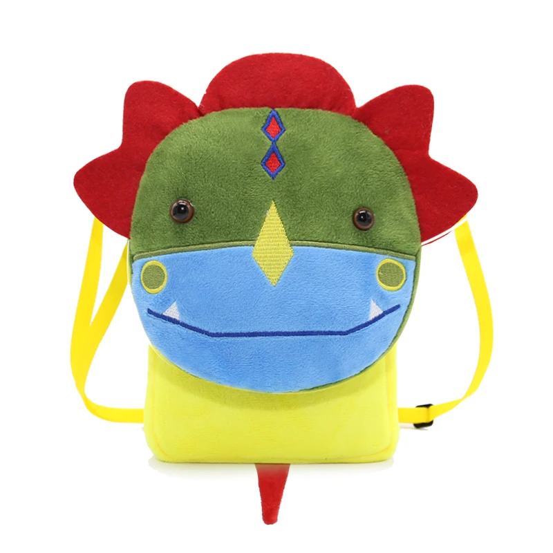 Plush Backpack Mini Cute Dinosaur Toy Kids Cartoon Bag Animal Purse for Toddlers Handbag Girls | Игрушки и хобби