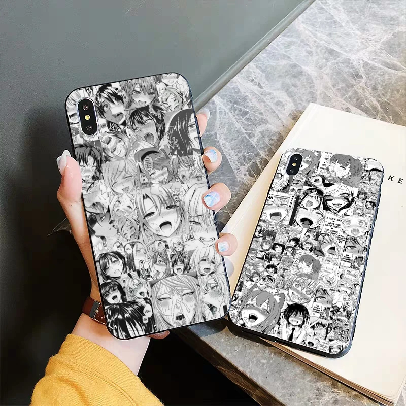 Аниме девушка мультфильм Япония Coque силиконовый чехол для iPhone 5 5S 6 6S Plus 7 8 11 Pro X XS Max XR