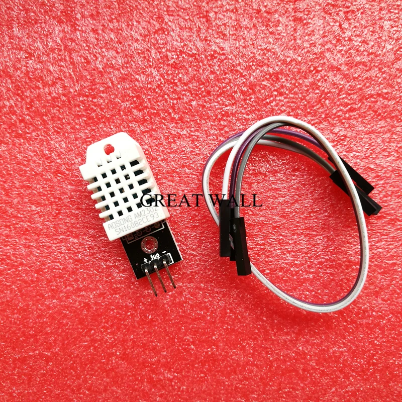 

1pcs DHT22 Digital Temperature and Humidity Sensor AM2302 Module+PCB with Cable B34