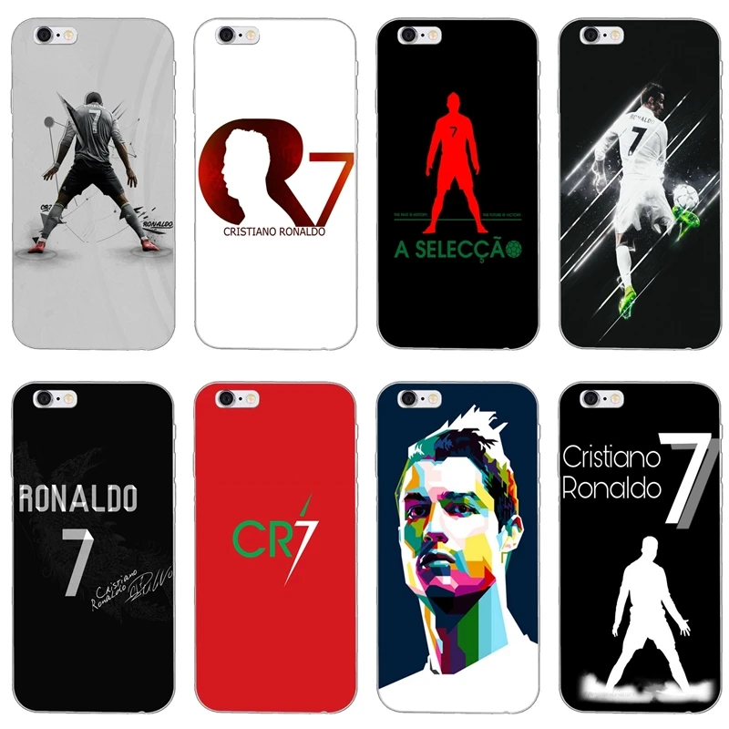 

CR7 cristiano ronaldo footballer slim silicone Soft phone case For iPhone X XR XS Max 8 7 6 6s plus 5 5s 5c SE 4 4s