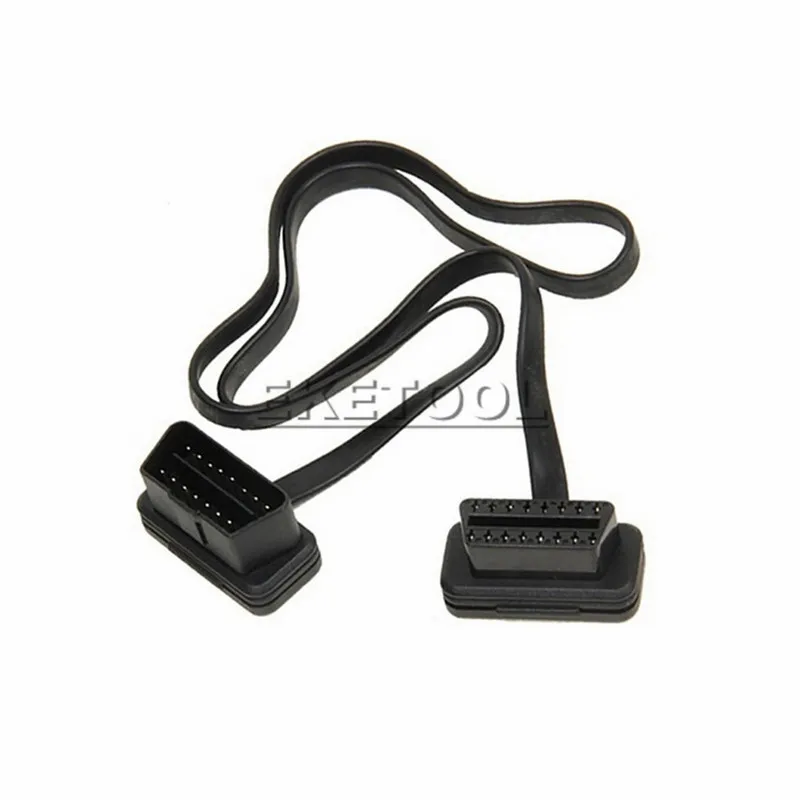 OBD2 16Pin штекер разъем для ELM327 удлинитель OBD кабель OBDII EOBD ODB2 16 Pin OBD 2 адаптер открытие женский кабель