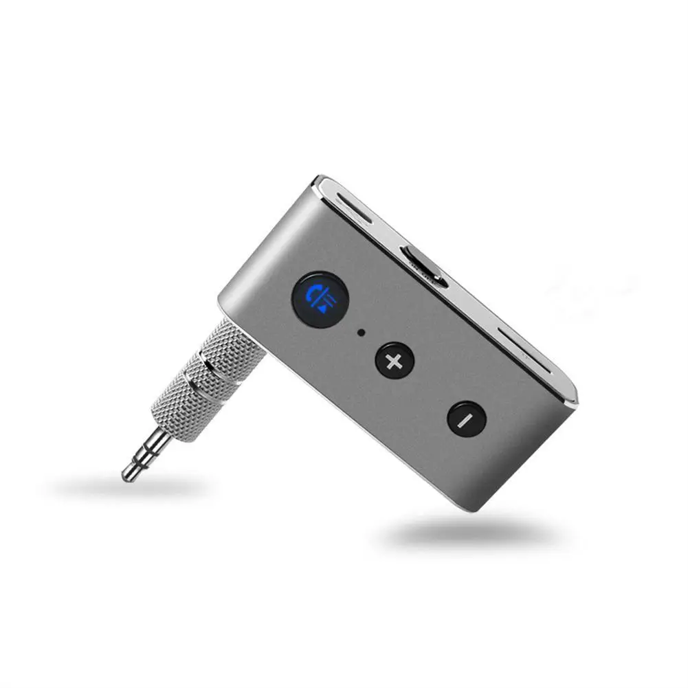 Studyset беспроводной Bluetooth 4,2 приемник аудио адаптер Hands Free автомобильный комплект 3,5 мм Aux адаптер Поддержка tf-карты