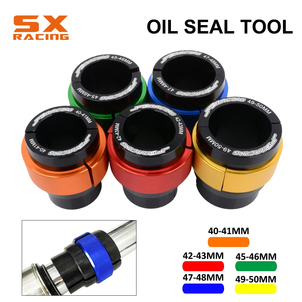 

40-50MM CNC Fork Front Shock Absorber Oil Seal Tooling Bushing Driver Install For KTM SX XC EXC XCW XCF XCFW 150 250 350 450 530