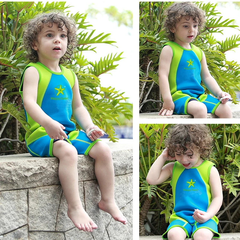 Super Diving kids Diving Suit,Happy Swim Kids Swimwear Baby Swimsuit