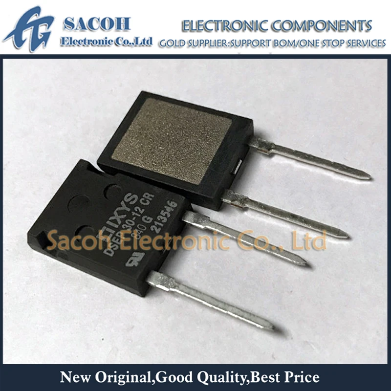 

Free Shipping 10Pcs DSEP30-12CR DSEP30-12BR DSEP30-12AR ISOPLUS247 30A 1200V Fast Recovery Diode