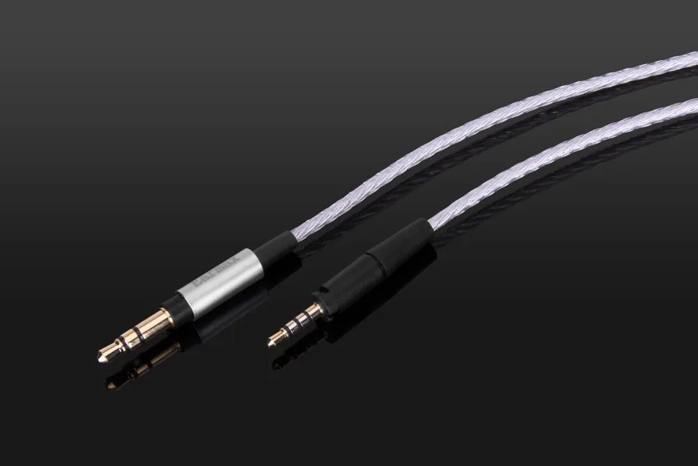 Новый посеребренный аудио кабель для Sennheiser HD 4.30i 4 30G 4.40BT 50 BTNC 400S 450BT 458BT наушники 3