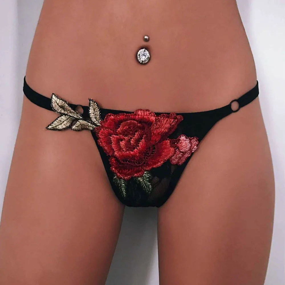 

Female sexy panties Women Lace Appliques Briefs Panties Thongs Lingerie Underwear Knickers Женские сексуальные трусики #yl