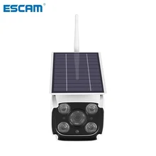 ESCAM QF260 IP67 1080P HD на солнечных батареях Беспроводной WI-FI IP Камеры Скрытого видеонаблюдения Ночное видение на открытом воздухе