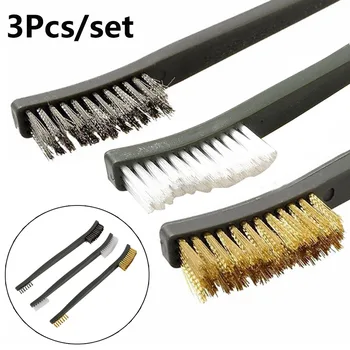 

3Pcs Gun Cleaning Set Brush Double-headed Cleaning Kit Hand Gun Hunting Accessories Tactical Gun Rifle Clean Tool