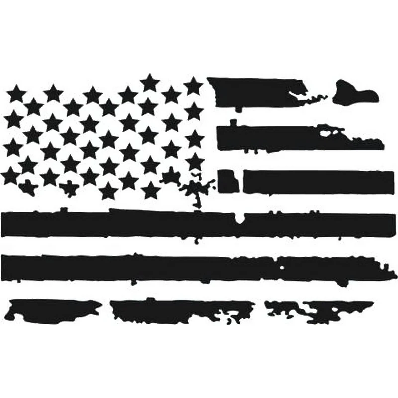 2 размера накладка на капот автомобиля стикер США наклейки в форме флага для Jeep