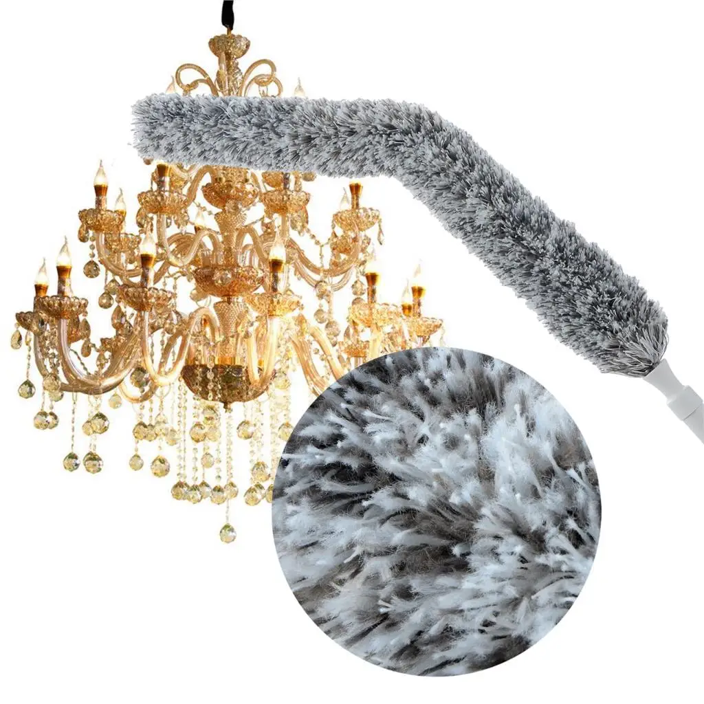 Creative Stretch Extend Microfiber Dust Shan Adjustable Feather Duster Household Dusting Brush Cars Cleaning Kitchen Accessories Creative Stretch Extend Microfiber Dust Shan Adjustable Feather Duster Household Dusting Brush Cars Cleaning Kitchen Accessories