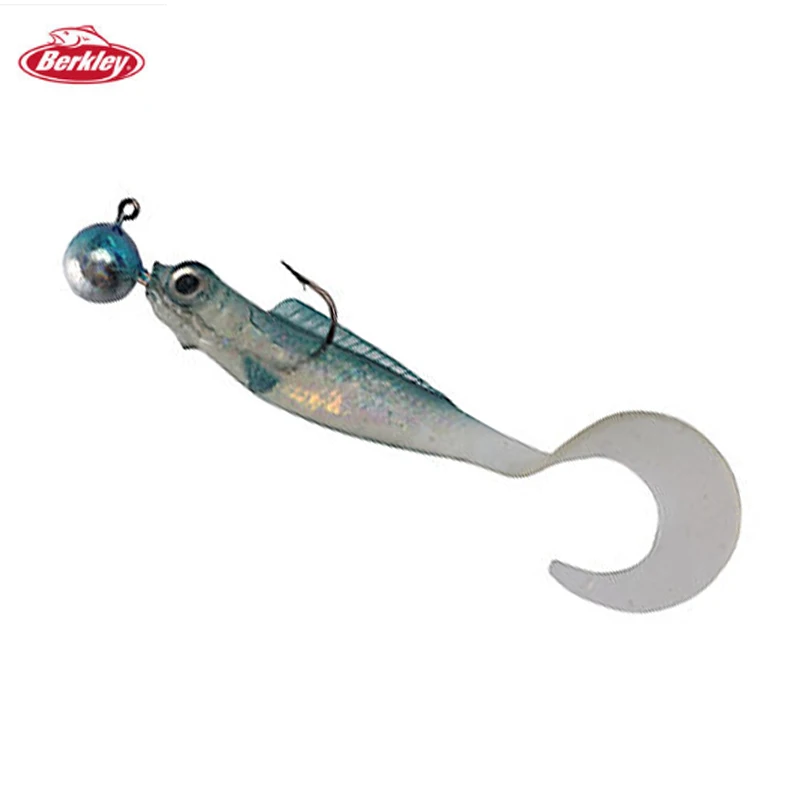 Berkley PowerBait Power Minnow Grub SCMG3 Fishing Lure 6 Pcs - Finish-Tackle