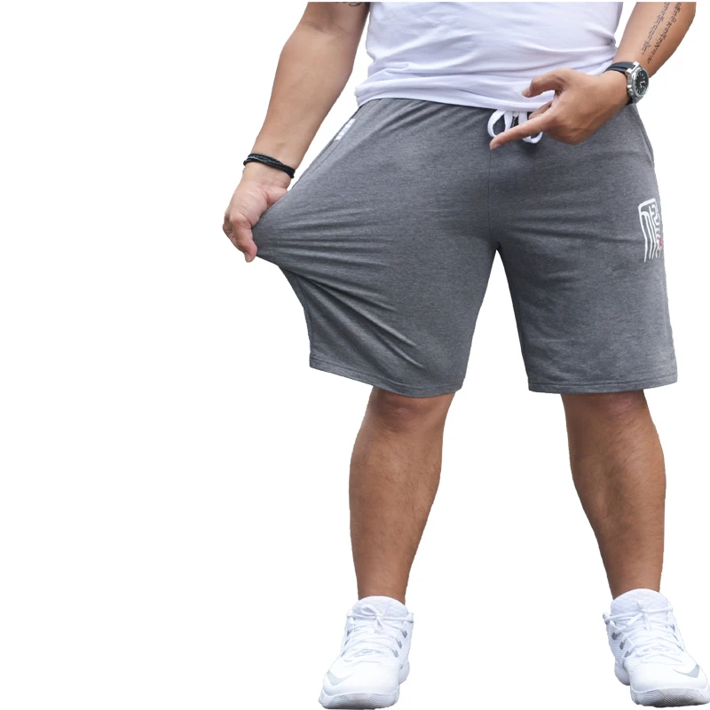 Big Size Casual Men Shorts Cotton Running Streetwear Black Shorts Men Clothes 2018 7xl 8xl Bermuda Masculina Sweatpants 50S0068 Big Size Casual Men Shorts Cotton Running Streetwear Black Shorts Men Clothes 2018 7xl 8xl Bermuda Masculina Sweatpants 50S0068