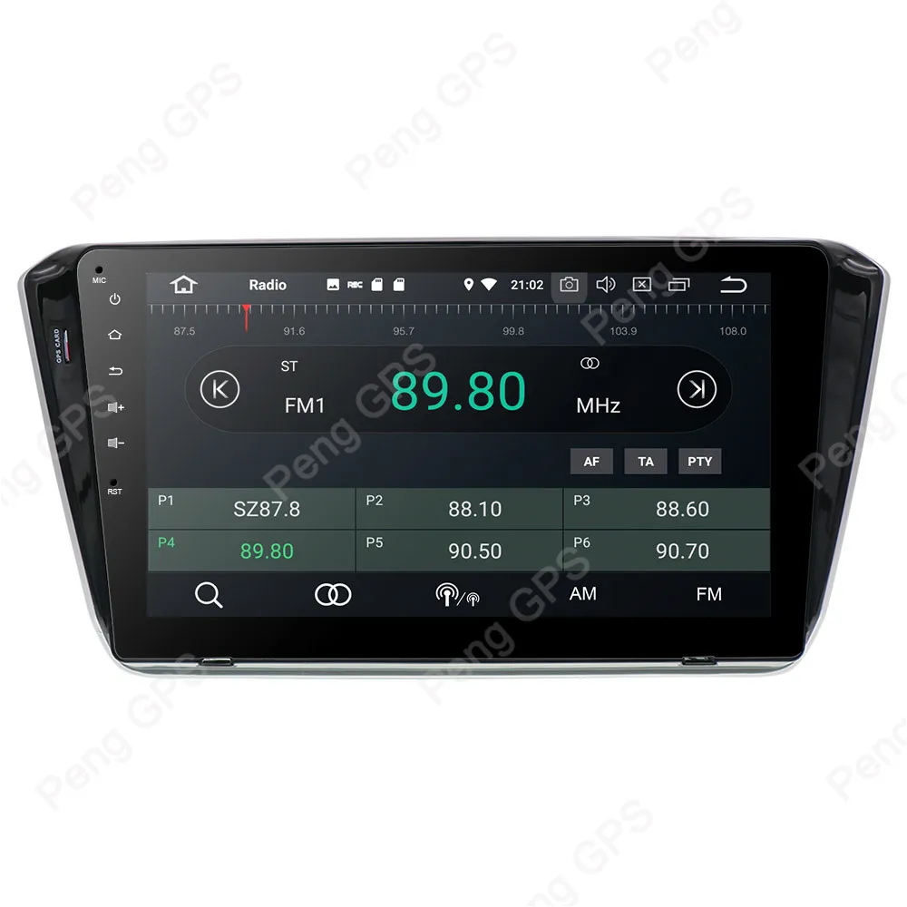 Perfect Octa Core DVD Player 2 Din Stereo Android 8.0 Car Radio for Skoda Superb B8 2015 2016 2017 2018 GPS Navigation Autoradio Unit 3