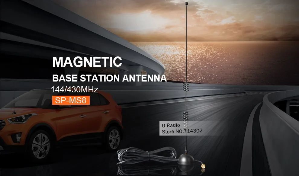 Sp Ms8 Sma Male Mobile Radio A Gain Eleve De Poche Antenne Vhf Uhf 144 430 Mhz Dual Band Antenne Pour Talkie Walkie Autoradio Aliexpress