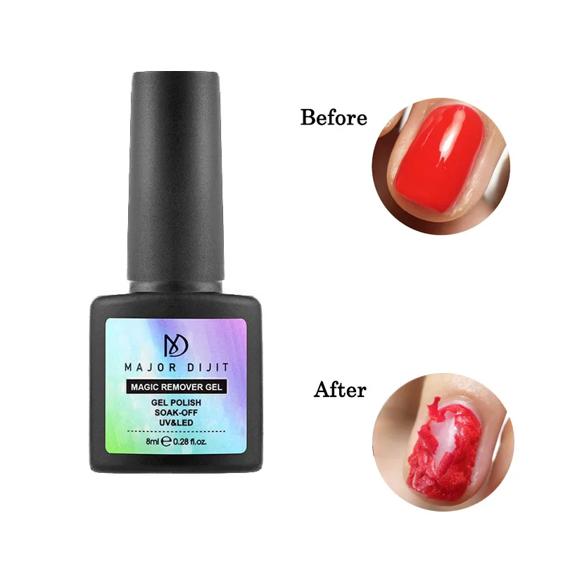 

8ml Magic Burst Remover gel Polish Clear The Gel On The Nail Surface Convenient Effective Manicure Nail Art Gel Varnish Lacquer
