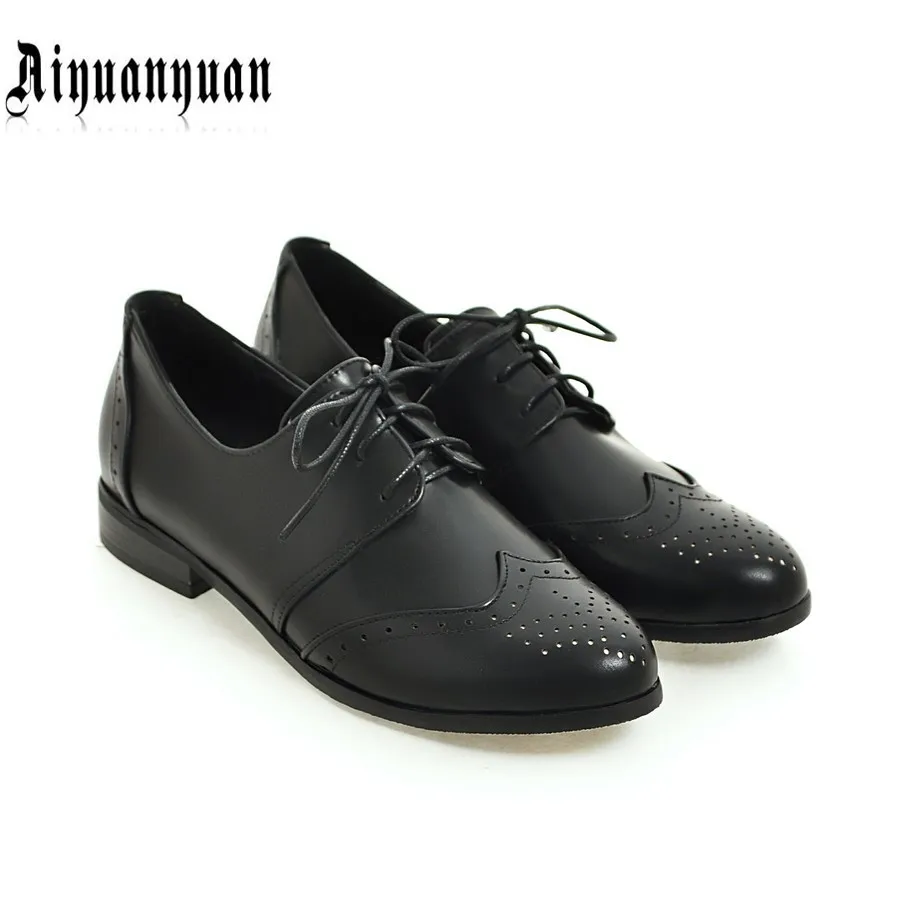 2017 Lente \u0026 Herfst schoenmaat 42 43 44 45 46 47 48 49 50 hoge kwaliteit PU  vrouwen grote schoenen sexy stijl lady flats gratis verzending|ladies  flats|autumn shoesshoes 42 size - AliExpress