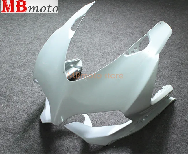 Новинка для 1199 Panigale 2012 2013 12 13 14 15 мотоцикл мото Неокрашенный передний верхний нос инъекции обтекатели