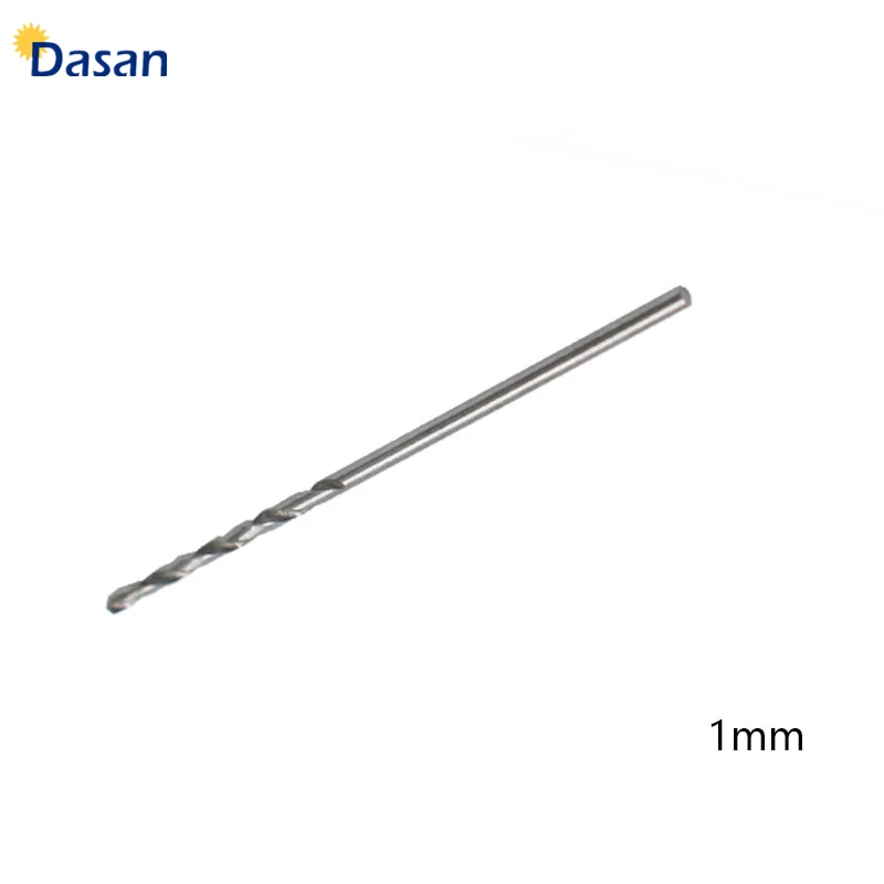 10pcs Carbide Twist Drill Bit 0.5mm 1mm  2mm 3mm  3.5mm Straight Shank Mini Twist Drill Bits Electric Drill Rotary Power Tools