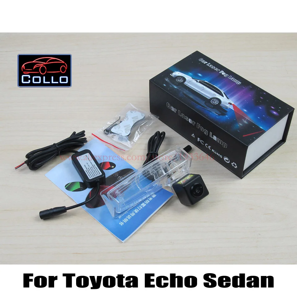 

For Toyota Echo Sedan 1999~2005 / Rainy Anti-Collision Laser Fog Light / Bad Weather Auto Crash Warning Lights / Warning Lamp