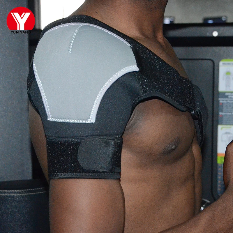 

Adjustable Back Shoulder Support Belt Brace Man Harness Protection Shoulder Guard Professional Shoulder Support Pads Protector