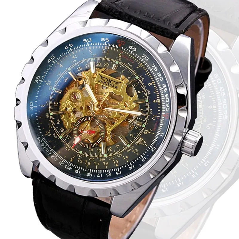 Relogio Masculino JARAGAR Luxury Brand Automatic Mechanical Analog Display Date Men s font b Watch b Relogio Masculino JARAGAR Luxury Brand Automatic Mechanical Analog Display Date Men s font b Watch b
