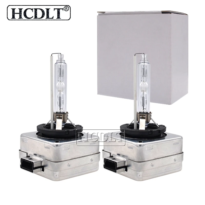 HCDLT 35W HID Xenon D1S D3S Bulbs Auto Car Light Headlamp Bulb With Metal Holder D1S 4300K 5000K Xenon D3S 6000K 8000K HID Bulb  (2)