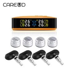 CAREUD Colorful Screen Wireless Car Tire Pressure Monitoring System Wf External Nf + Built – In Sensor Tpms