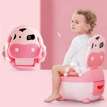 Детский горшок для обучения коровы мальчик девочка съемное сидение на унитаз Детский горшок туалетный горшок