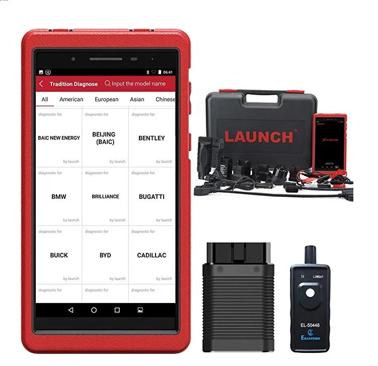 Диагностический сканер LAUNCH X431 PROS Mini Full System двунаправленный привод|Программаторы