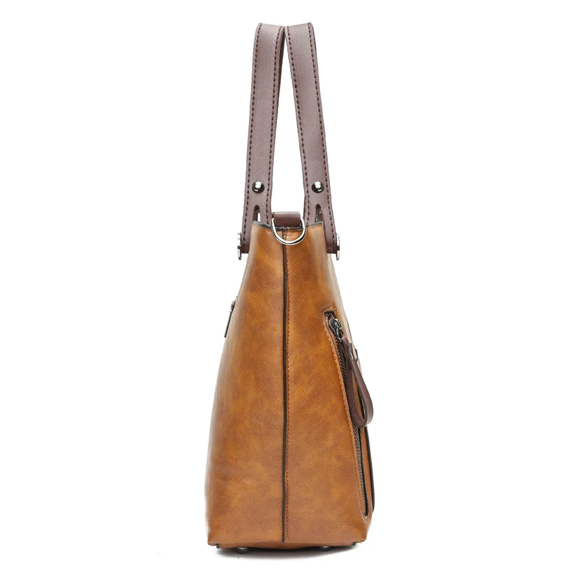 خمر المرأة حقيبة كتف كبيرة قدرة بو crossbody أكياس versatial الأزياء الإناث حقائب عالية الجودة عارضة حقيبة ساع