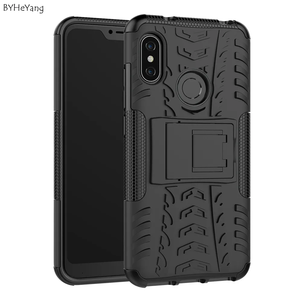BYHeYang для Xiaomi Redmi 6 Pro Чехол Xiomi 6pro Гибридный ТПУ + PC армированный жесткий
