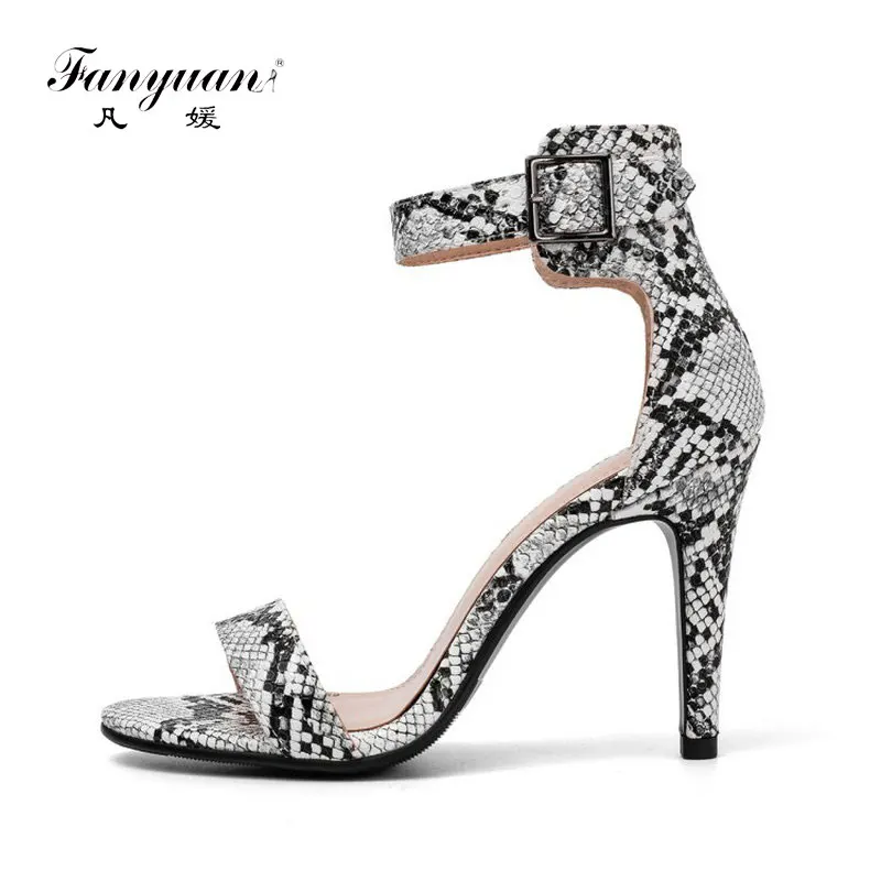 fanyuan 2019 summer sexy green yellow PU python snakeskin print pattern open toe woman high heels shoes gladiator sandals fanyuan 2019 summer sexy green yellow PU python snakeskin print pattern open toe woman high heels shoes gladiator sandals