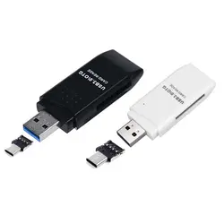 1 комплект type C USB 3,0 SD Micro SD TF кардридер для ПК ноутбук Macbook S8 G6 G5 Android Новый