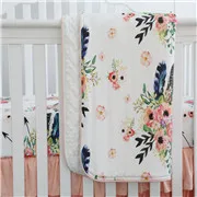 Sahaler Boho Cotton Soft Warm Breathable Baby Blanket Baby Newborn Swaddle Wrap Crib Comforter Quilt 34*42 inches(Animal