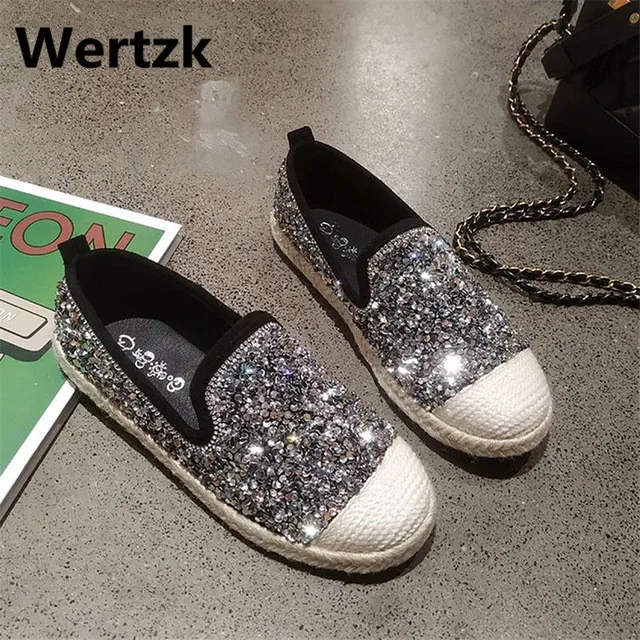 Wertzk 2019 Весна zapatillas mujer Женские кроссовки мужские летние туфли без шнуровки на