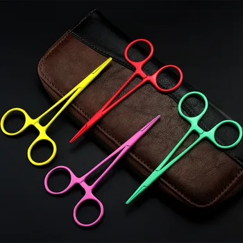 

Japan steel pet dog grooming Trauma Hemostatic forceps barber Ear Nose Paw Trimming Clamp hair scissors Epilation pliers shears