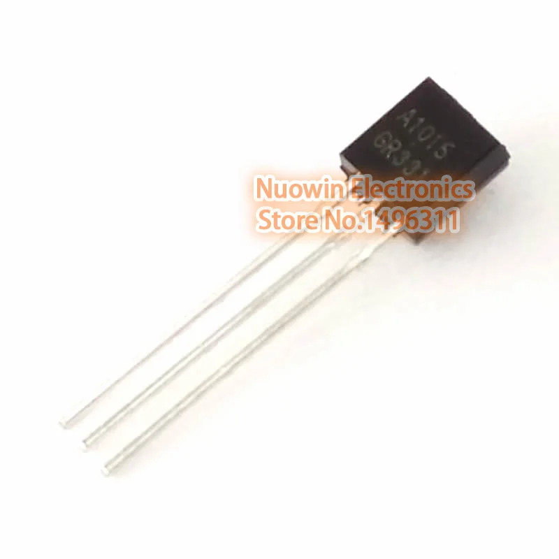 

100pcs A1015 2SA1015 in-line triode transistor TO-92 0.15A 50V PNP