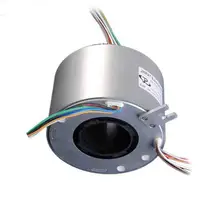 Большой ток через отверстие скольжения кольцо с 50 мм внутренний диаметр отверстия анти-истирание и компактный размер для сварочное устройство