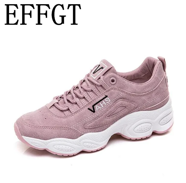 Effgt/ новые Брендовые женские кроссовки; Весенняя Вулканизированная обувь; женская повседневная обувь; легкая дышащая обувь на плоской подошве; tenis feminino