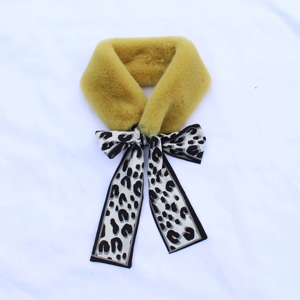 2018 أساليب جديدة النساء أزياء وهمية الفراء طوق مع حزام الإناث الأزياء فتاة الشتاء جيدة جودة الرقبة أدفأ الوردي الإناث وشاح