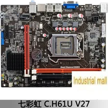 Colorful rainbow c.h61u v27 h61 motherboard belt hdmi g540 g630