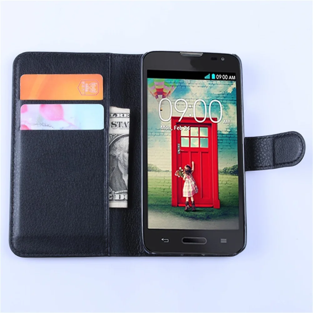 Чехол Cyboris для LG L90 Dual D415 D410 D405 откидной из искусственной кожи с отделением карт|pu