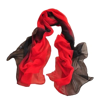 

Winter Shawl Chiffon Scarf Women Gradient Scarves Colorful High Quality Fashion Female Shawls and Wraps lady Scarves 18 Colors