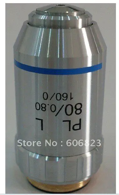 

New 80X PLAN Achromatic OBJECTIVE Lens FOR METALLURGICAL MICROSCOPES! free shipping