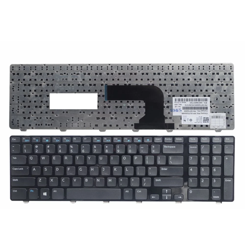 Новая клавиатура для ноутбука Dell Inspiron 17R 3721 5721 3737 5737 N3721 N5721 M731R 5735 с рамкой США |